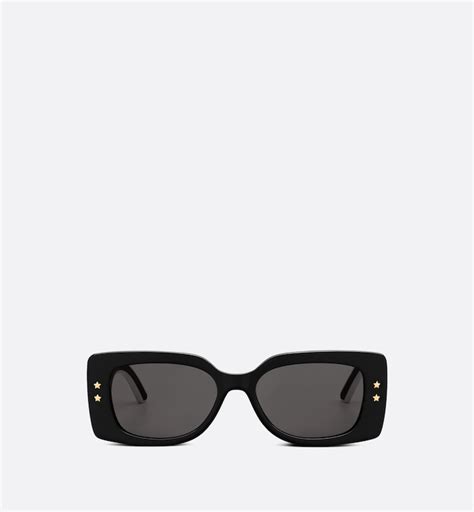 DiorPacific S1U Black Square Sunglasses 